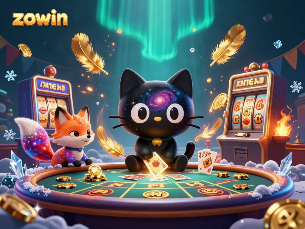 Zowin offers an exciting cosmic casino experience with engaging characters and dynamic elements.